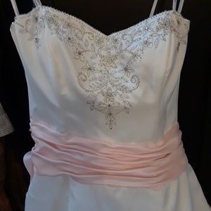 Jodi Kristopher Wedding/Prom Embellished Gown 11